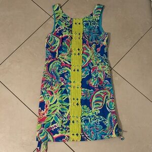 Lilly Pulitzer Teal and Pink Dress